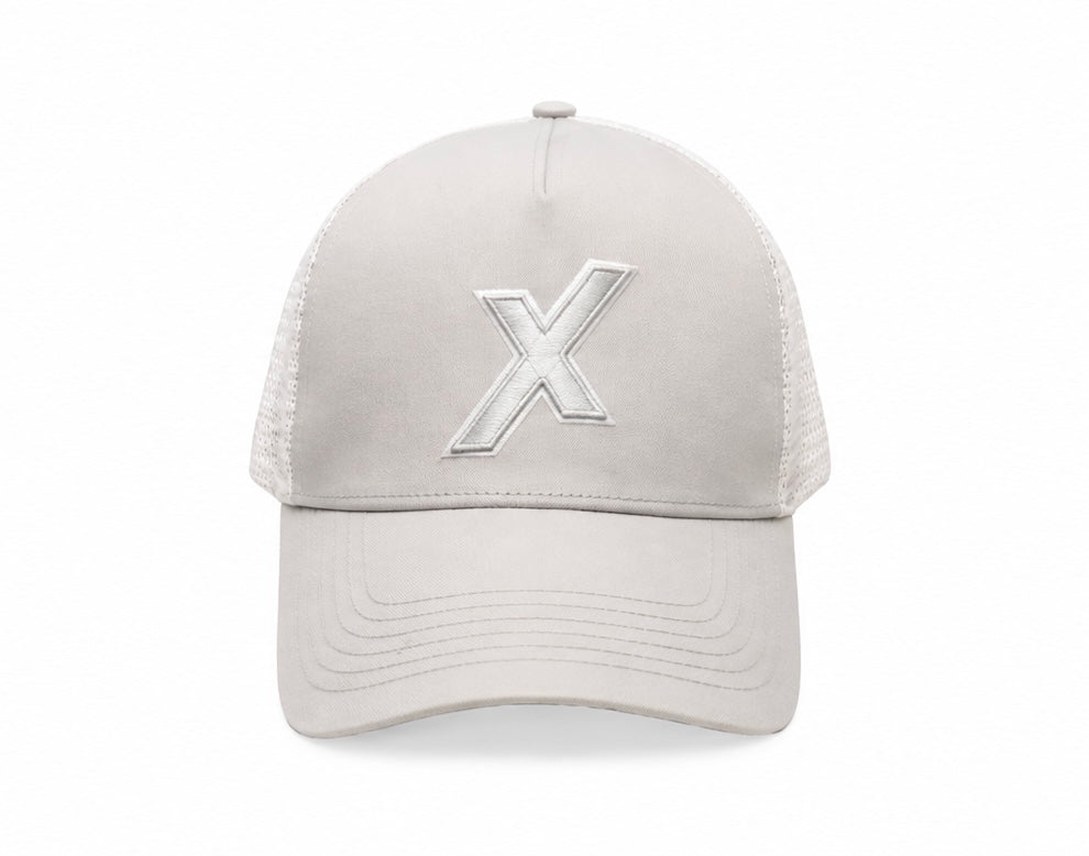 X Peak Hat - Grey