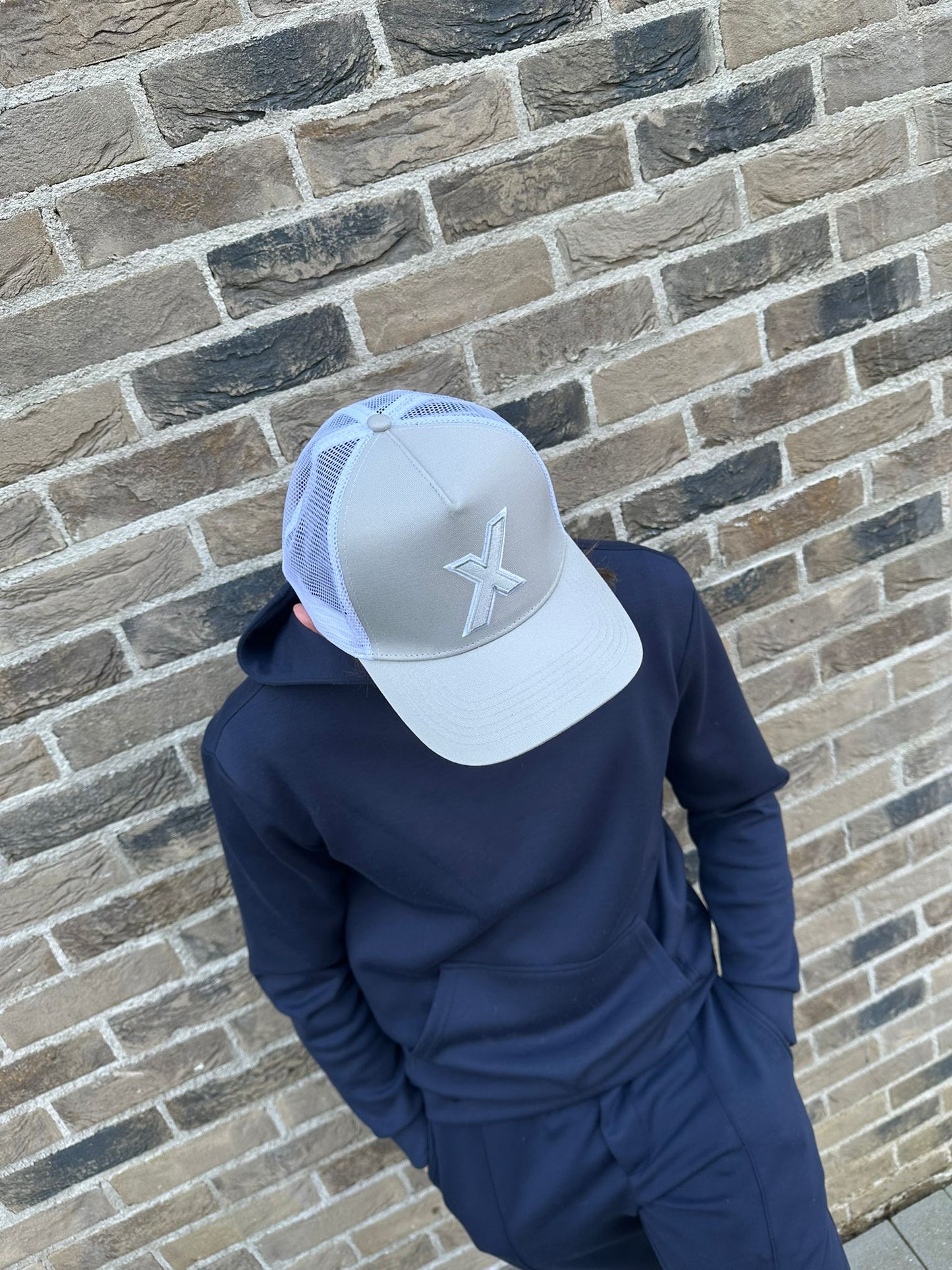 X Peak Hat - Grey